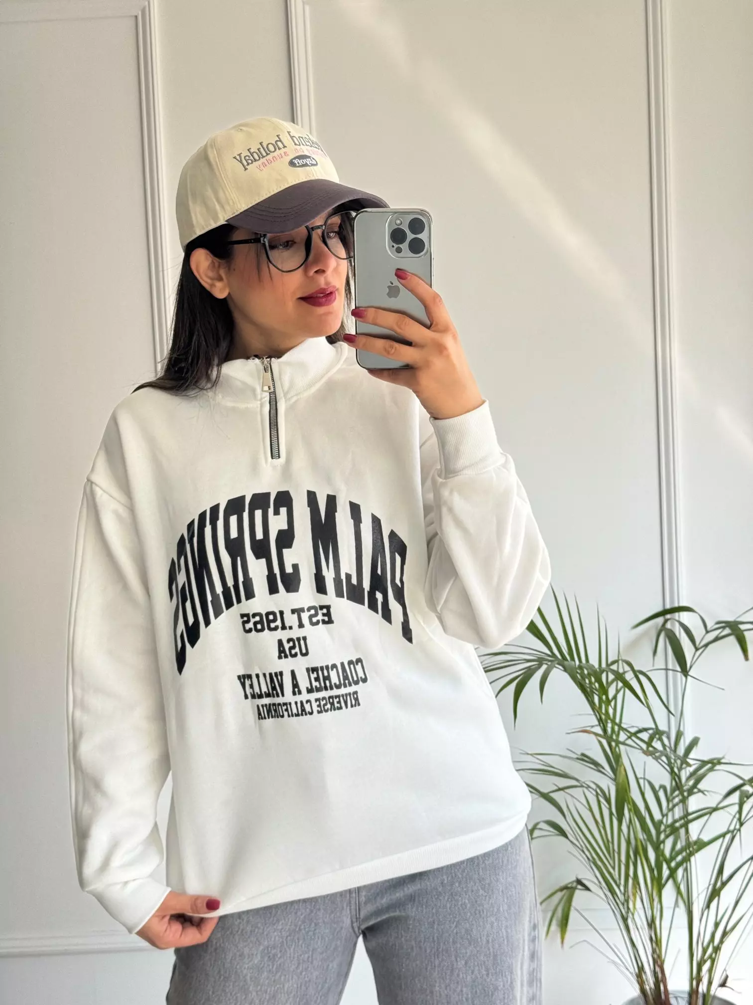 دورس اسپرت نیم زیپ پالم اسپرینگ